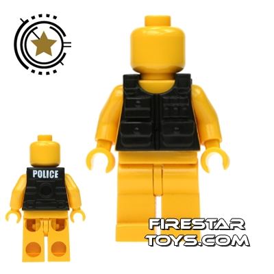 BrickForge - Tactical Vest - PoliceBLACK