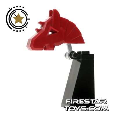 LEGO Castle - Knight Chess Piece - Red
