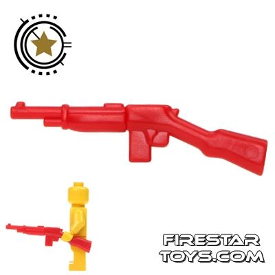 BrickWarriors - Gangster Rifle - Red