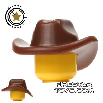 BrickWarriors - Cowboy Hat - Brown