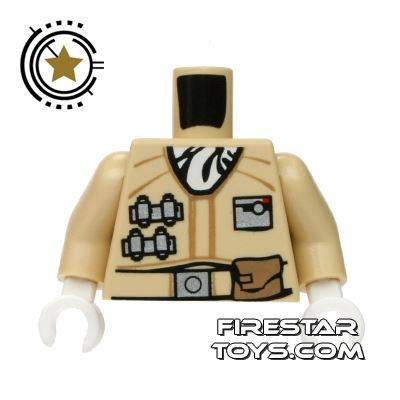 LEGO Mini Figure Torso - Star Wars - Hoth RebelTAN