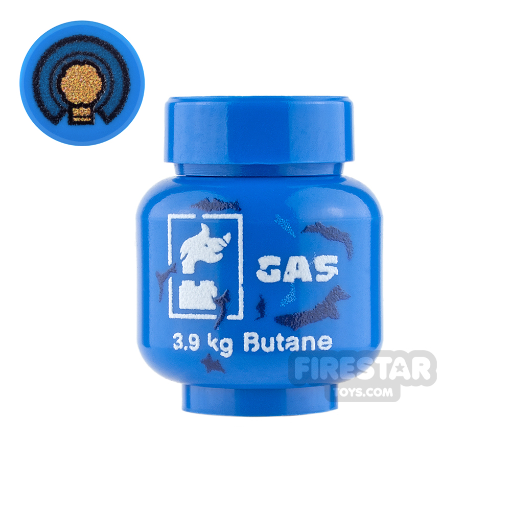 additional image for Custom Design - Gas Canister - Blue