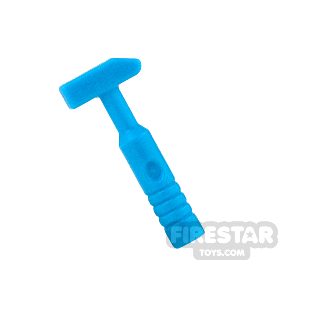 LEGO - Cross Pein Hammer - 3-Rib Handle - Dark Azure