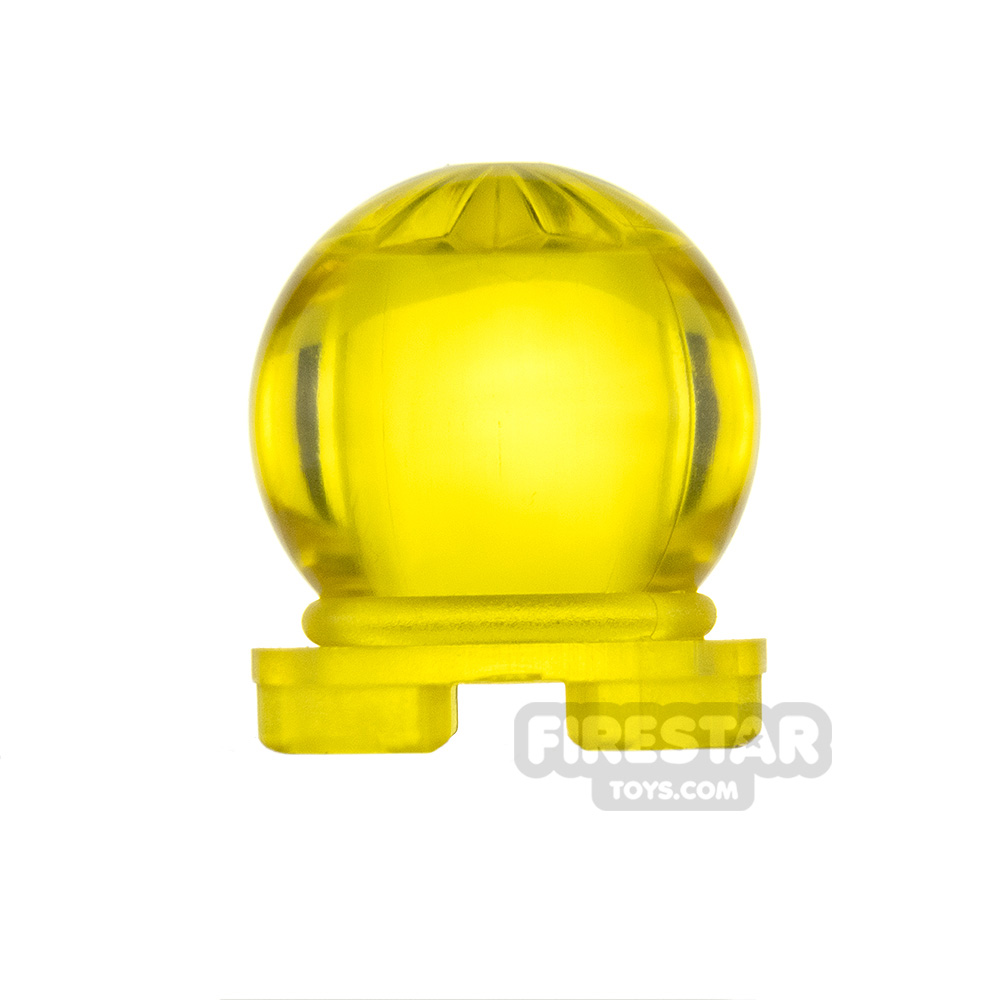 Utensil Crystal Ball Globe 2 x 2 x 2 LEGO Trans-Yellow Minifig 
