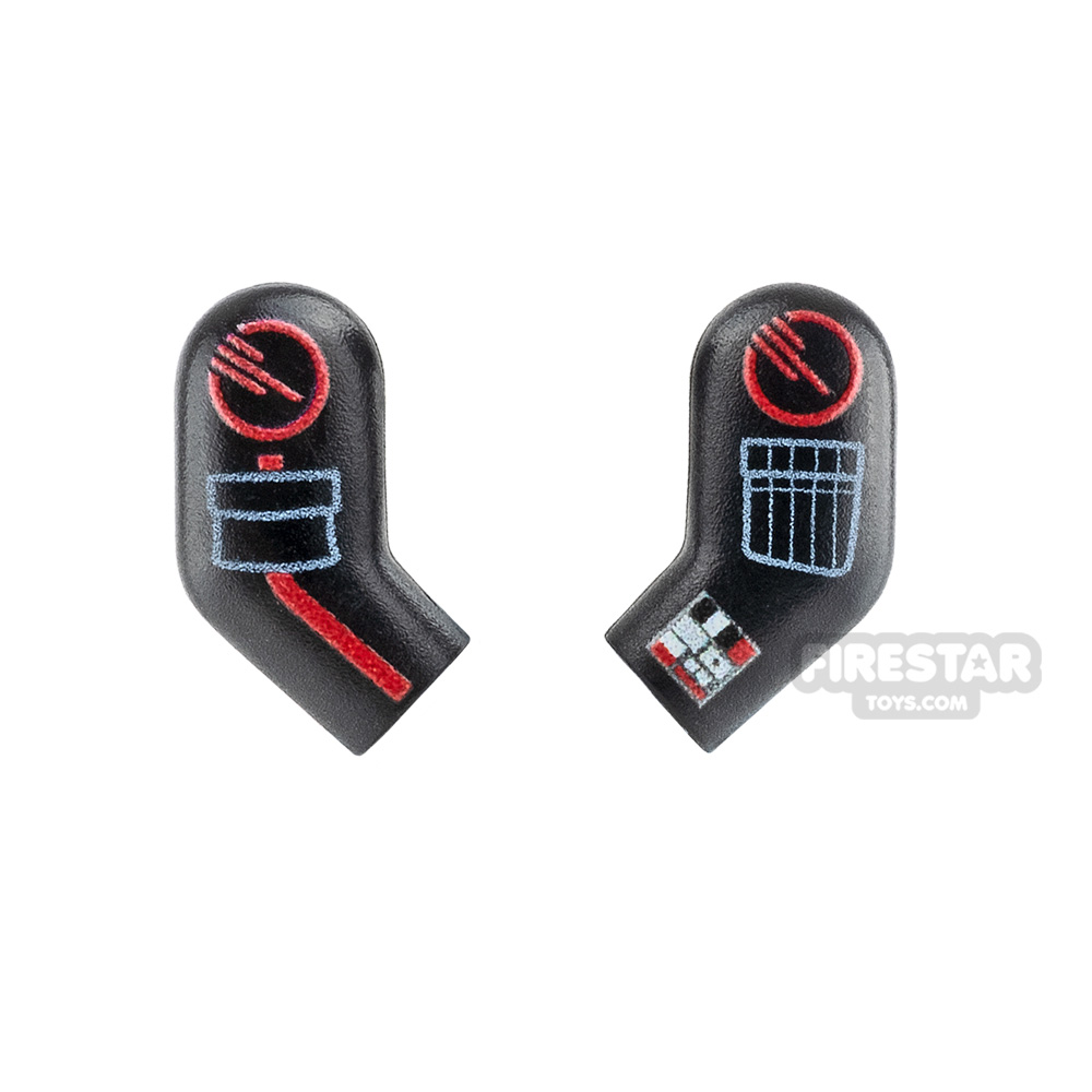 additional image for Custom Design Arms - SW Inferno Squad - Pair - Black
