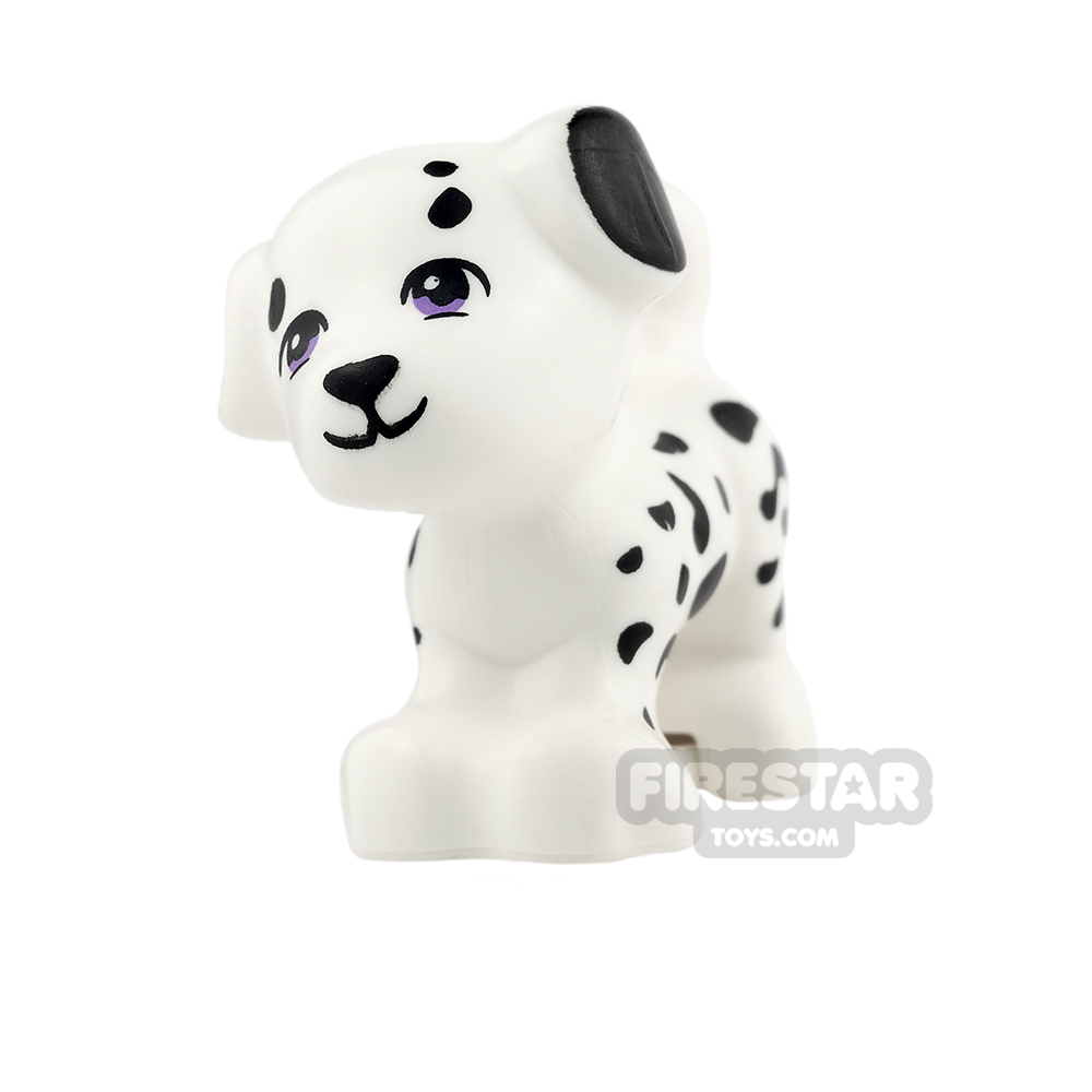 LEGO Animals Mini Figure - Puppy - White with Spots