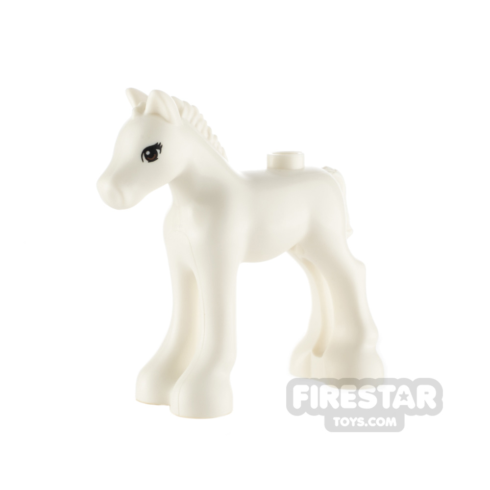 LEGO Animals Mini Figure - Foal - WhiteWHITE