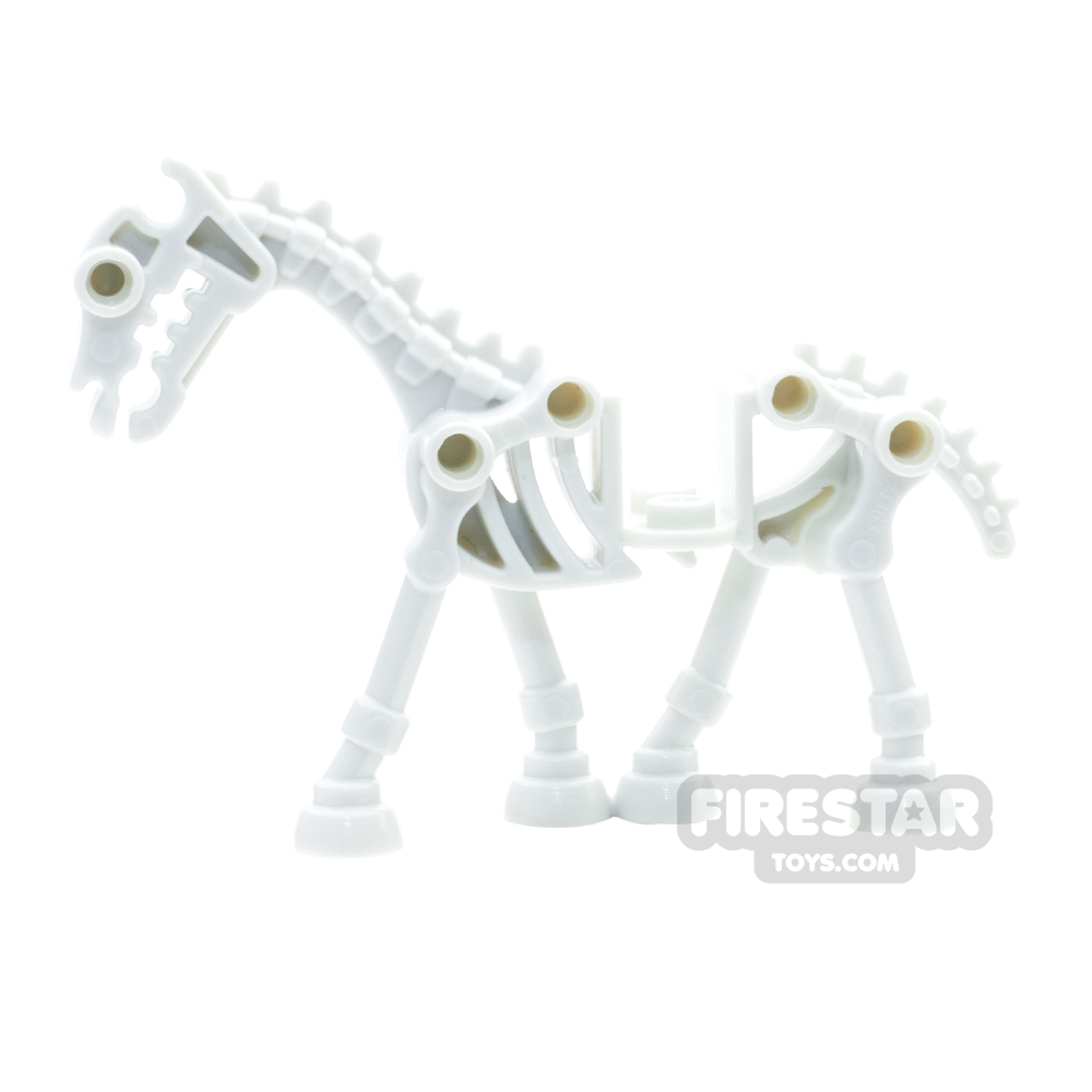 LEGO Animals Mini Figure - Skeletal Horse -  Glow in the DarkWHITE