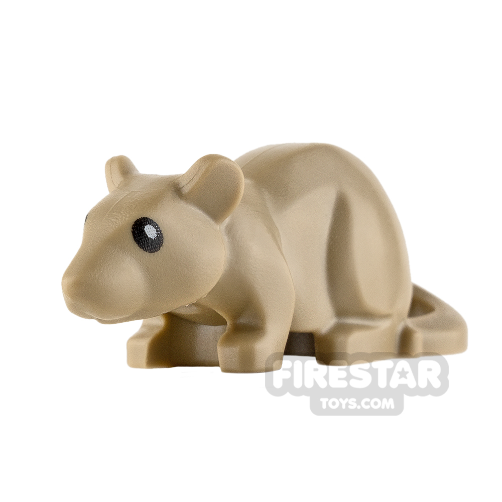 LEGO Animals - Rat - Dark Tan