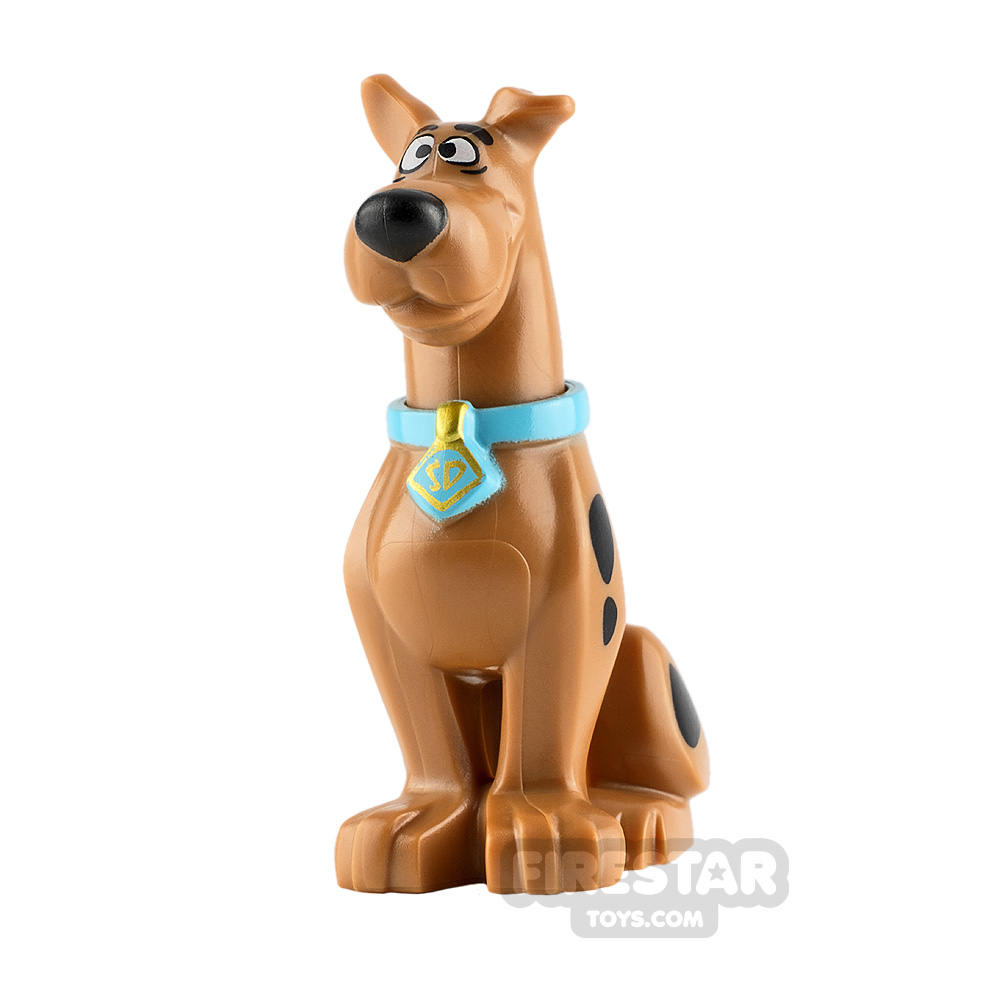 LEGO Scooby-Doo Figure Scooby-Doo Tongue LickingMEDIUM DARK FLESH