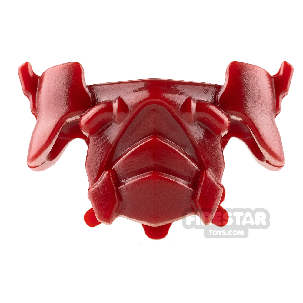 BrickWarriors - Android Armour - Dark Red