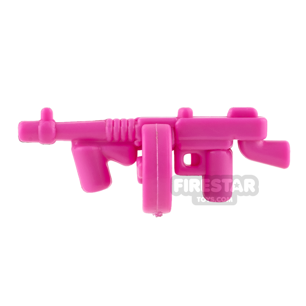 Brickarms - Tommy Gun - Dark Pink