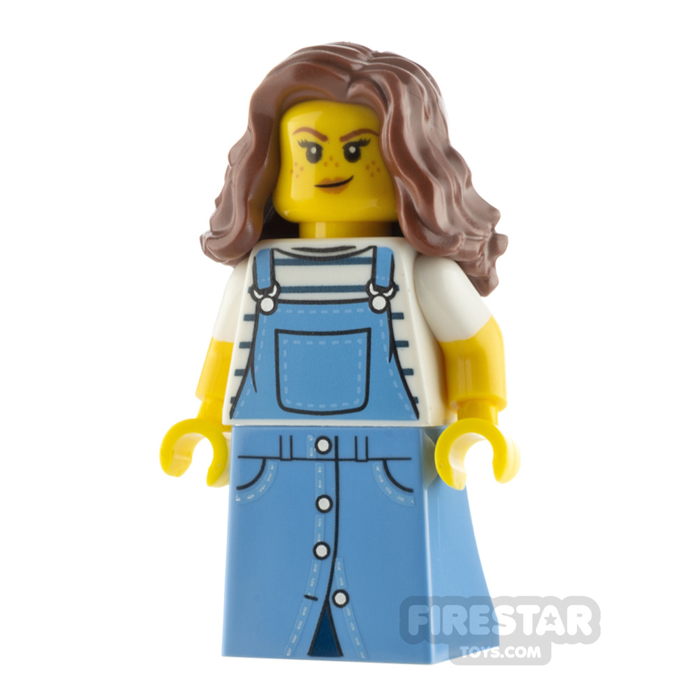 LEGO Minifigure Denim Skirt Girl