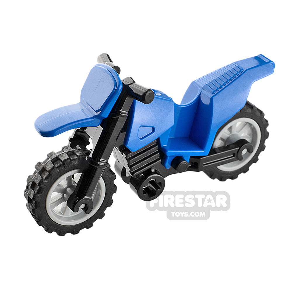 LEGO Dirt Bike Blue and Black