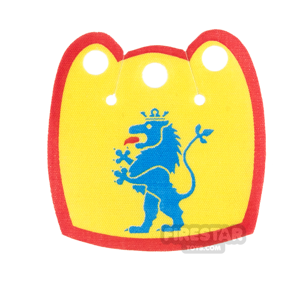 Custom Design Cape - Mid Cape - Lion - Yellow and RedRED