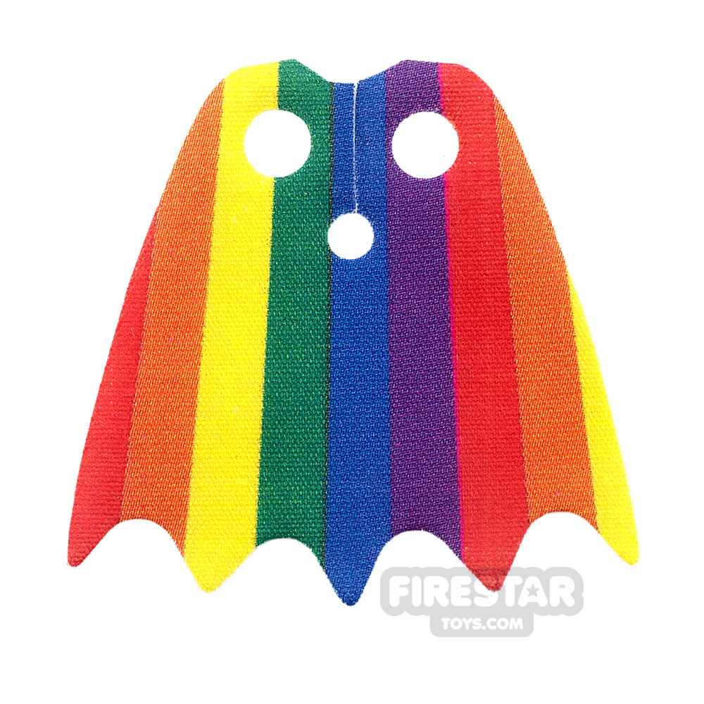 Custom Design Cape Batman RainbowRED