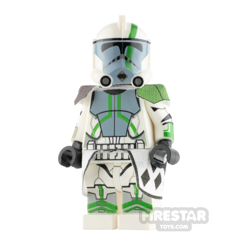 Custom Design Minifigure ARC Trooper Blitz Green