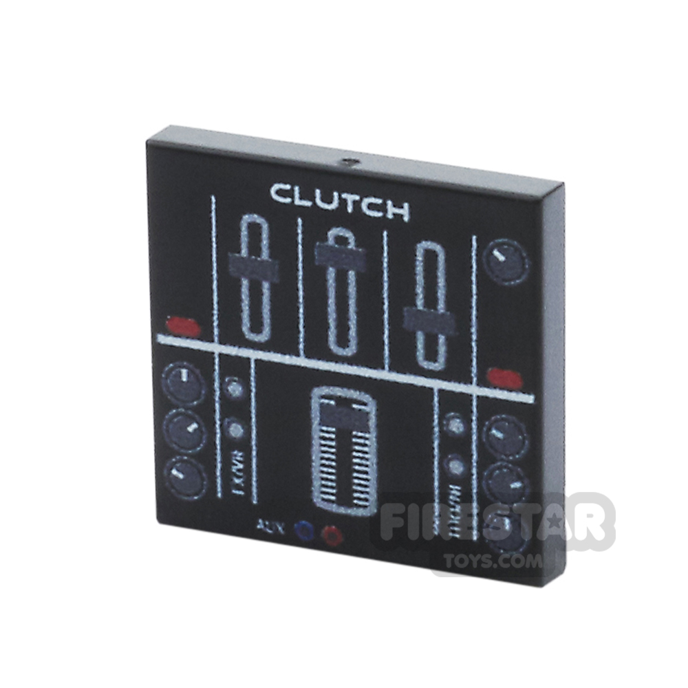 Custom Printed Tile 2x2 -  DJ Control Board
