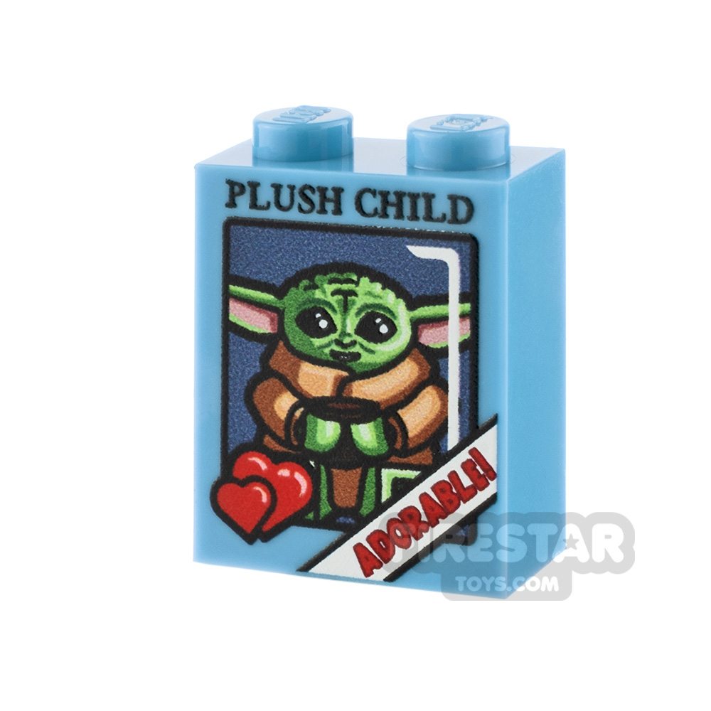 Printed Brick 1x2x2 - SW The Child Plush Box