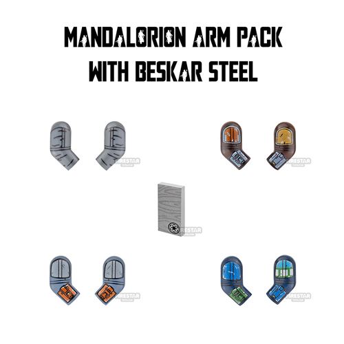 Custom Design Arms SW Mandalorian Warrior PackMULTICOLOURED