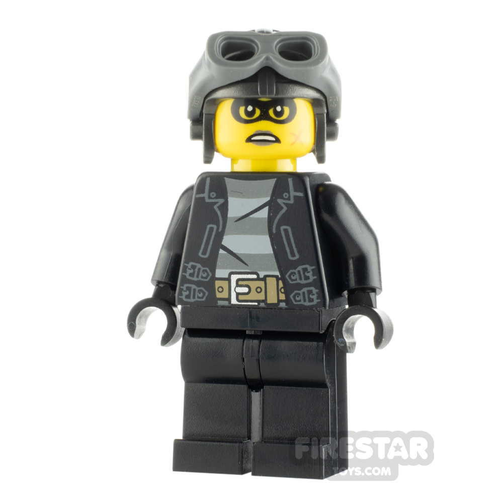 LEGO City Minfigure Clara the Criminal Aviator Cap