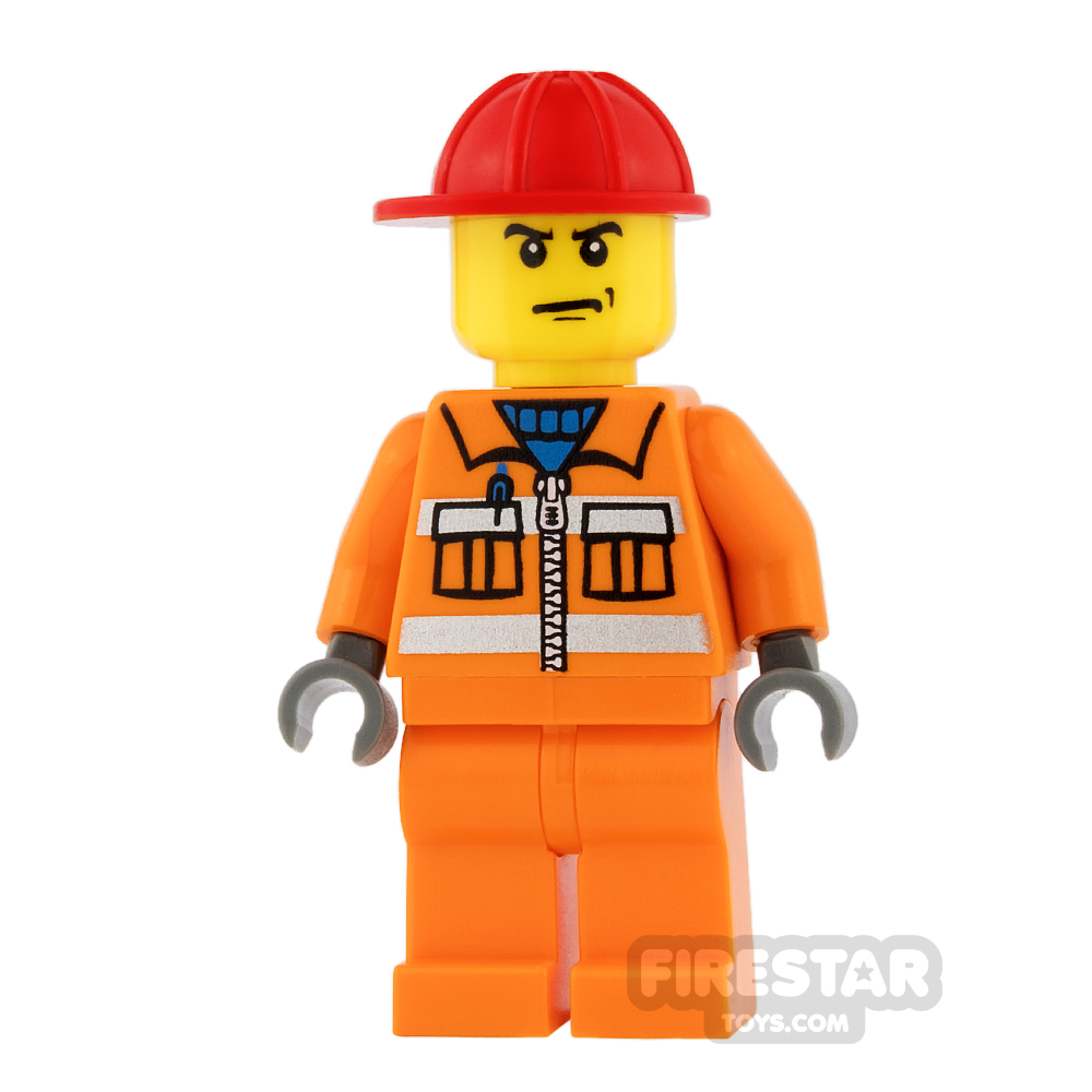 Cargo Worker Overalls Tools 60022 60019 cty0421 City Lego Minifigures 
