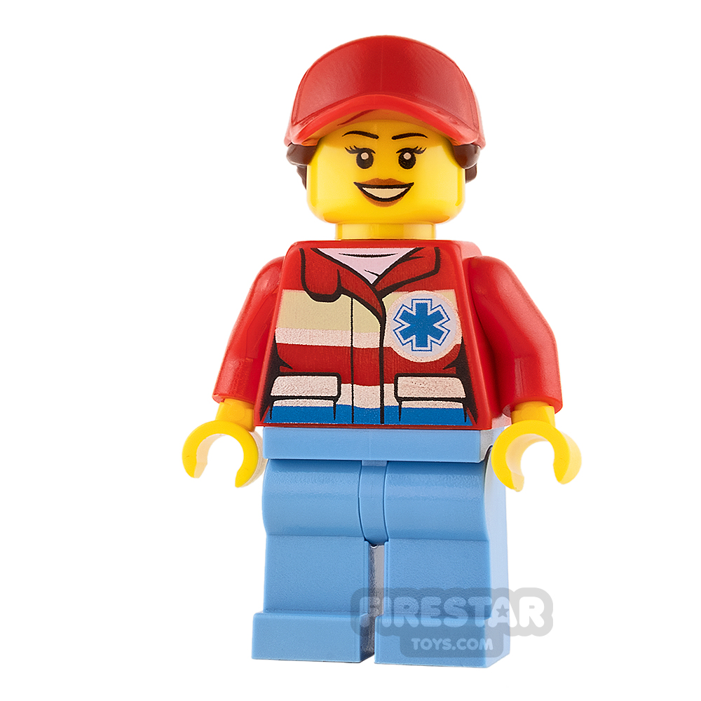 LEGO City Mini Figure - Helicopter Medic - Female
