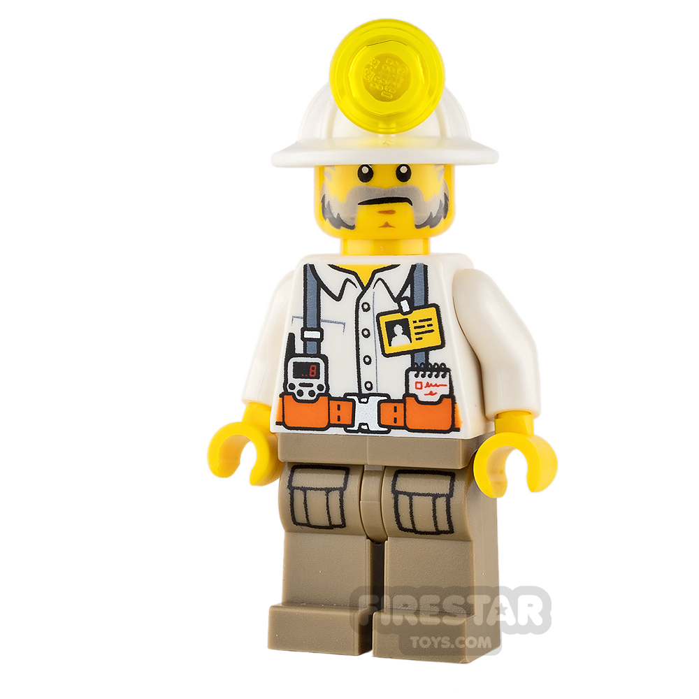 LEGO City Minifigure Miner Foreman