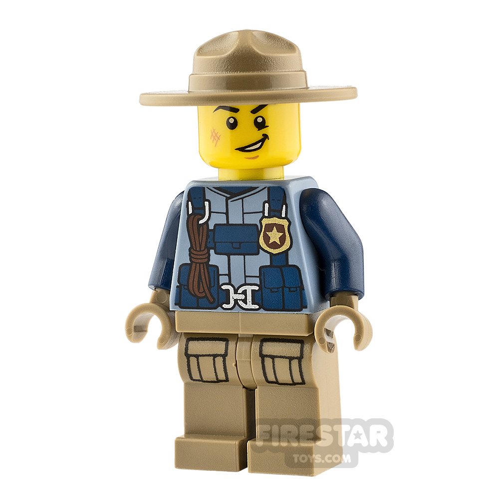 LEGO City Minifigure Mountain Police with Harness