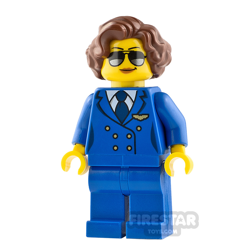 LEGO City Minifigure Female Pilot