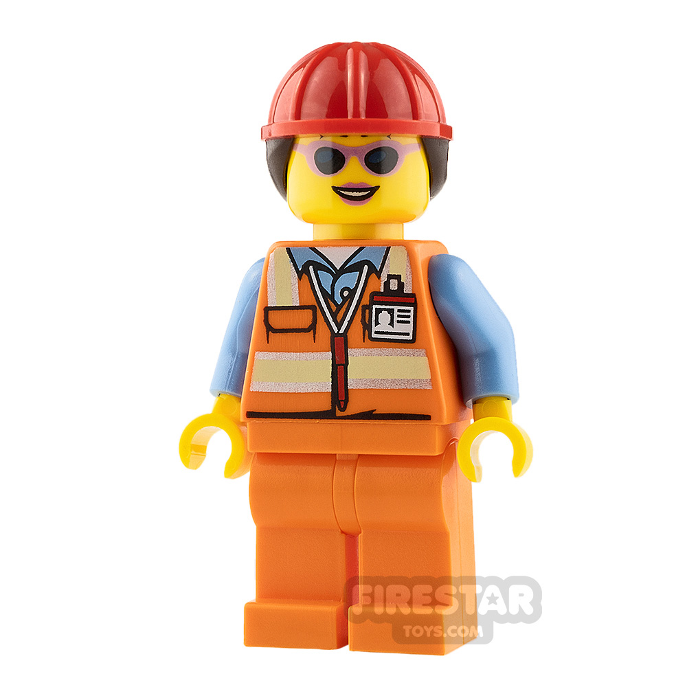 Lego Airport Luggage Handler Female 10764 cty0950 Minifigures City 