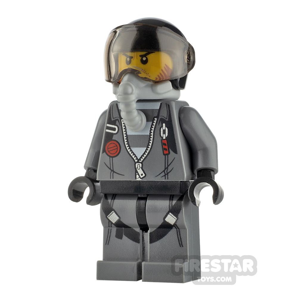 LEGO City Minifigure Jail Prisoner Oxygen Mask