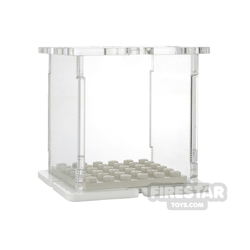 additional image for Minifigure Display Case 6x6 White Base
