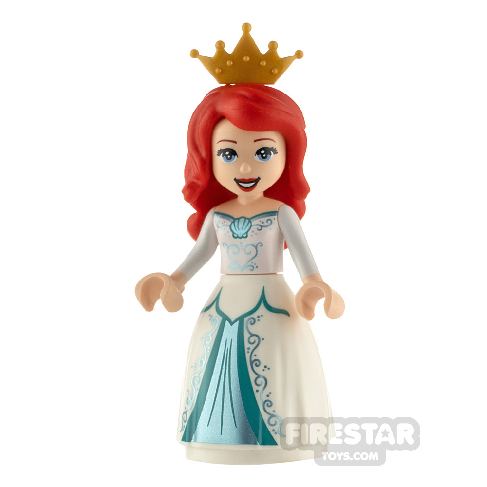 LEGO Disney Princess Minifigure Ariel White Dress