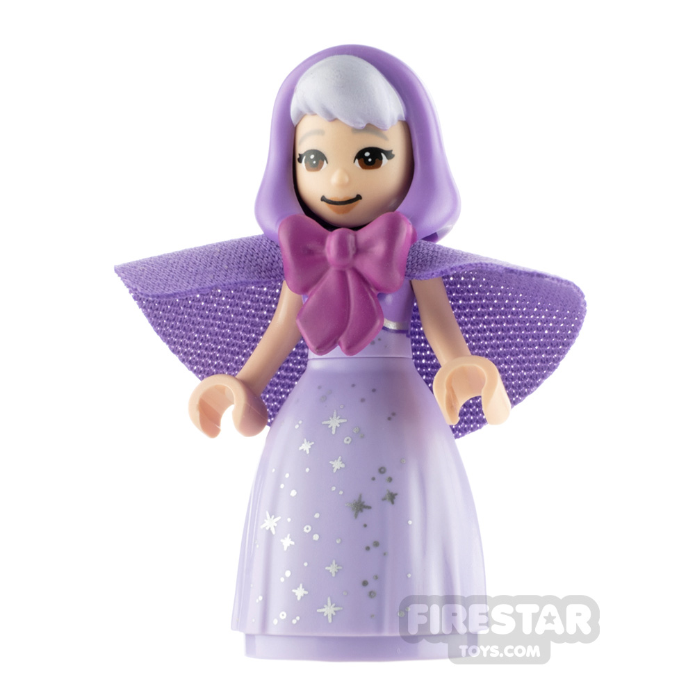 LEGO Disney Princess Minifigure Fairy Godmother Gray Eyebrows