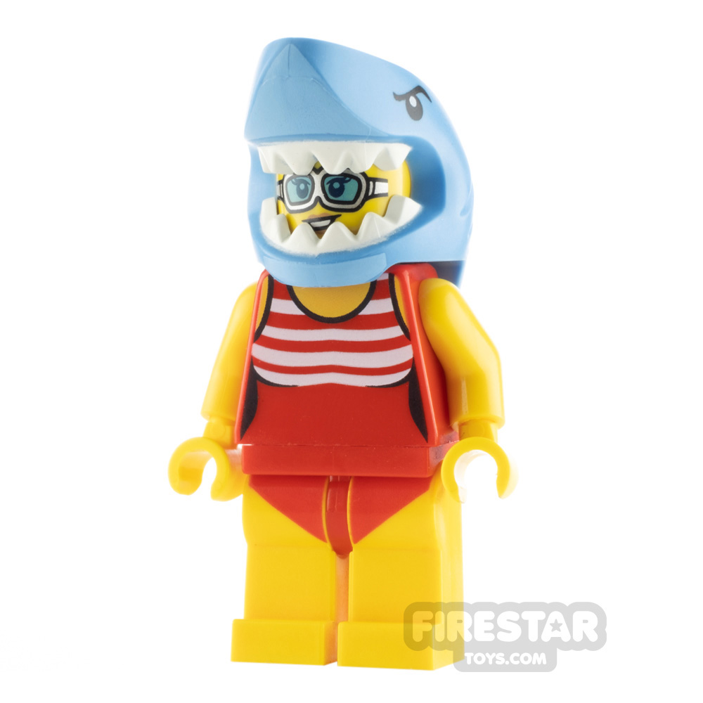additional image for Custom Minifigure Shark Prank Girl