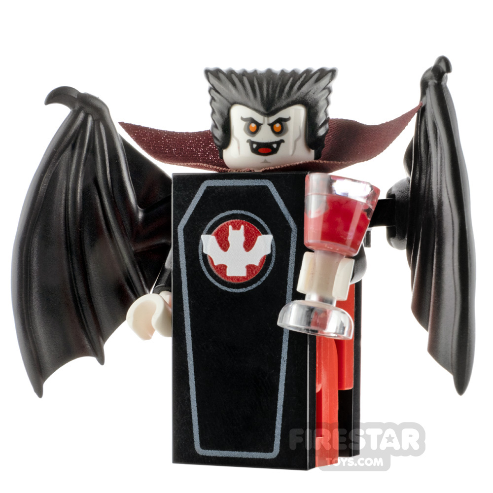 Custom Minifigure Count Dracular Coffin