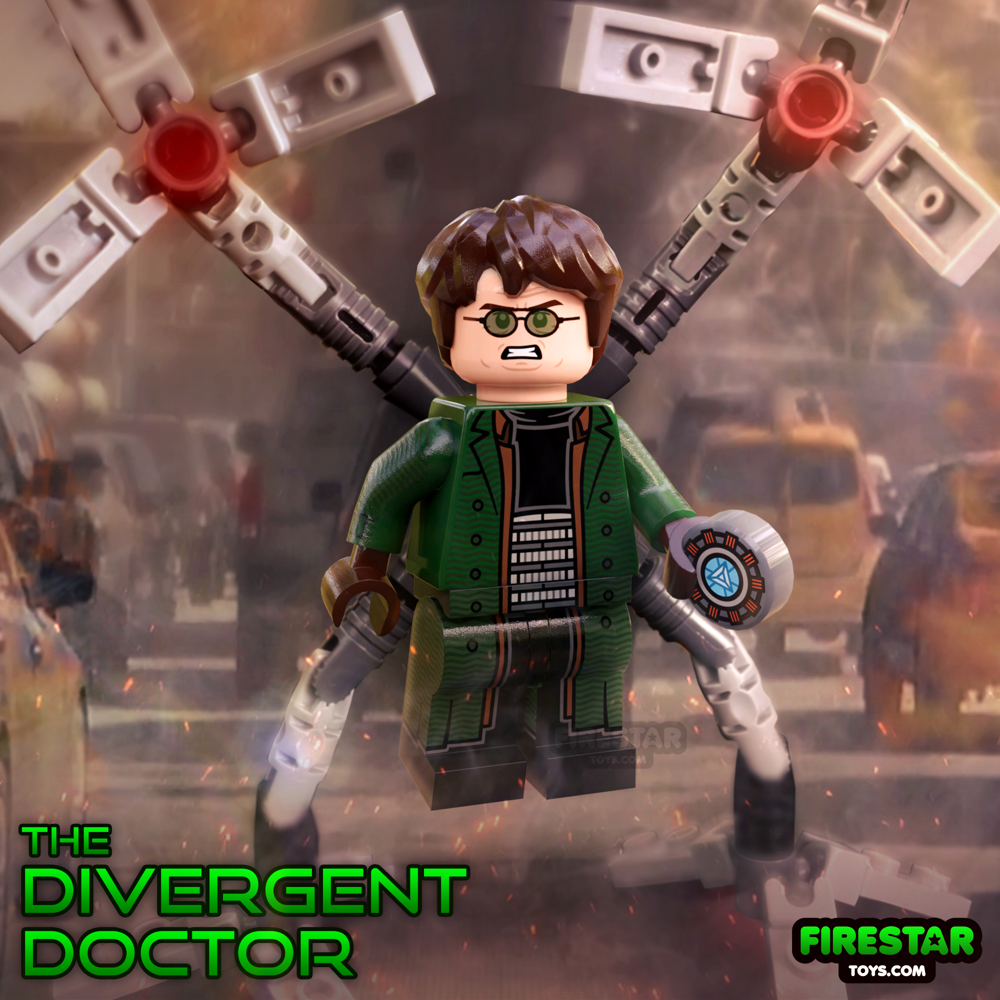 additional image for Custom Design Minifigure Divergent Doctor