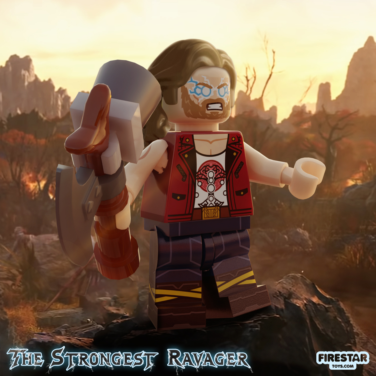additional image for Custom Design Minifigure The Strongest Ravager