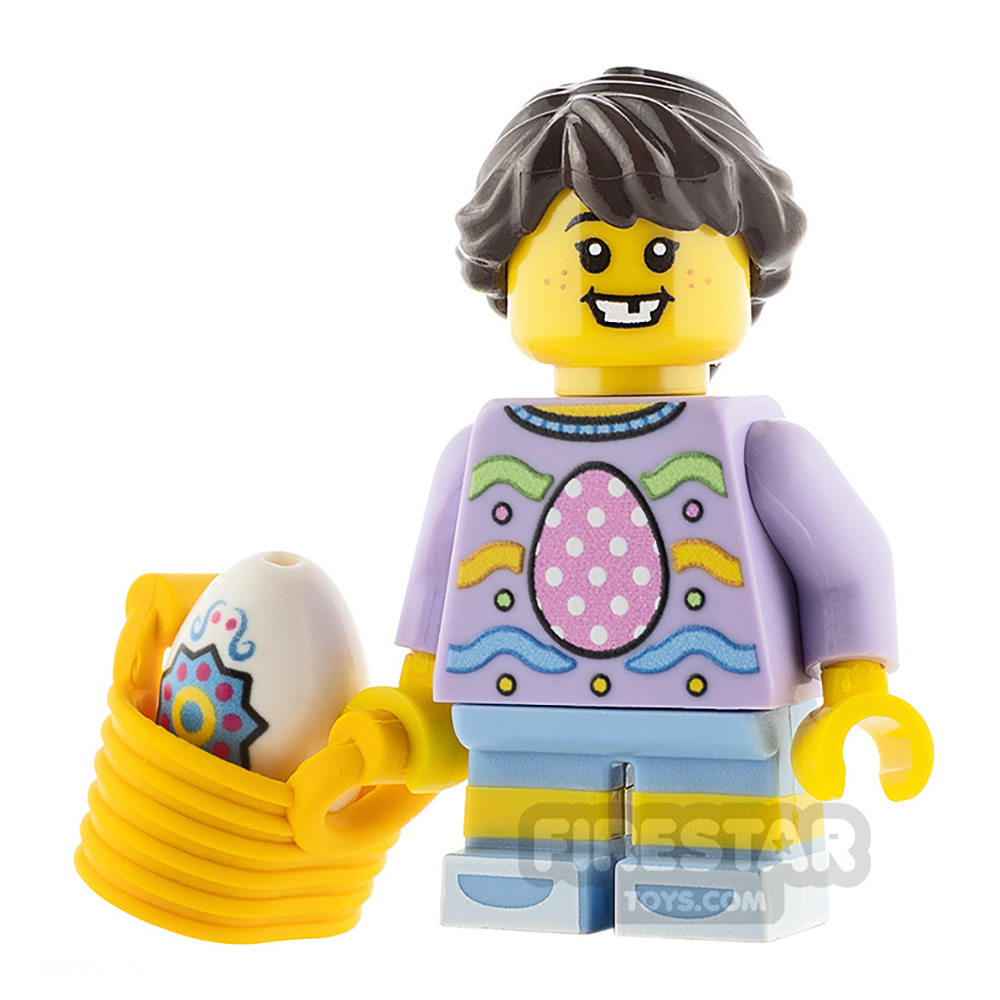 additional image for Custom Minifigure Easter Egg Hunter Girl