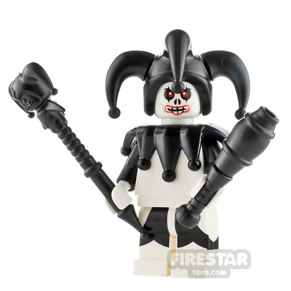 Custom Minifigure Dark Jester