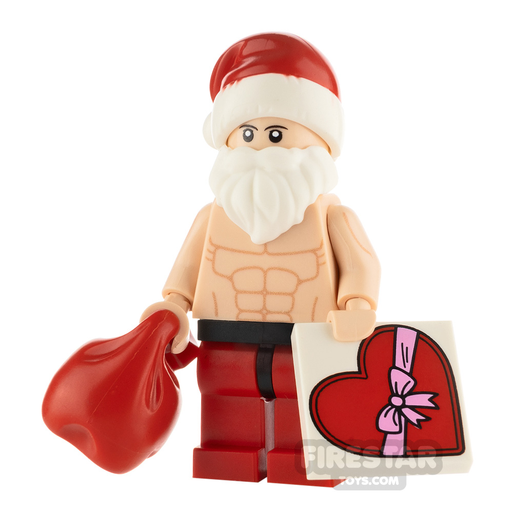 Custom Minifigure Sexy Santa