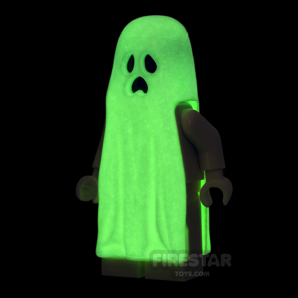 additional image for LEGO Halloween Glow In The Dark Minifigure Ghost With Legs