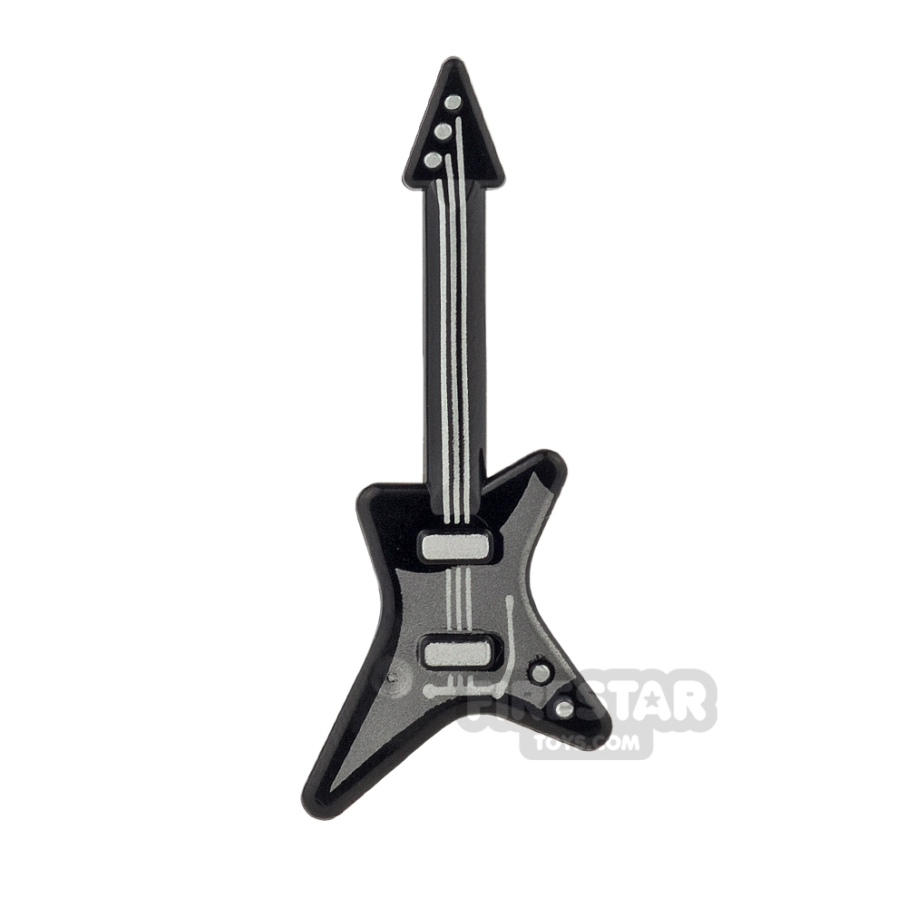 LEGO - Electric Guitar - Black and Silver