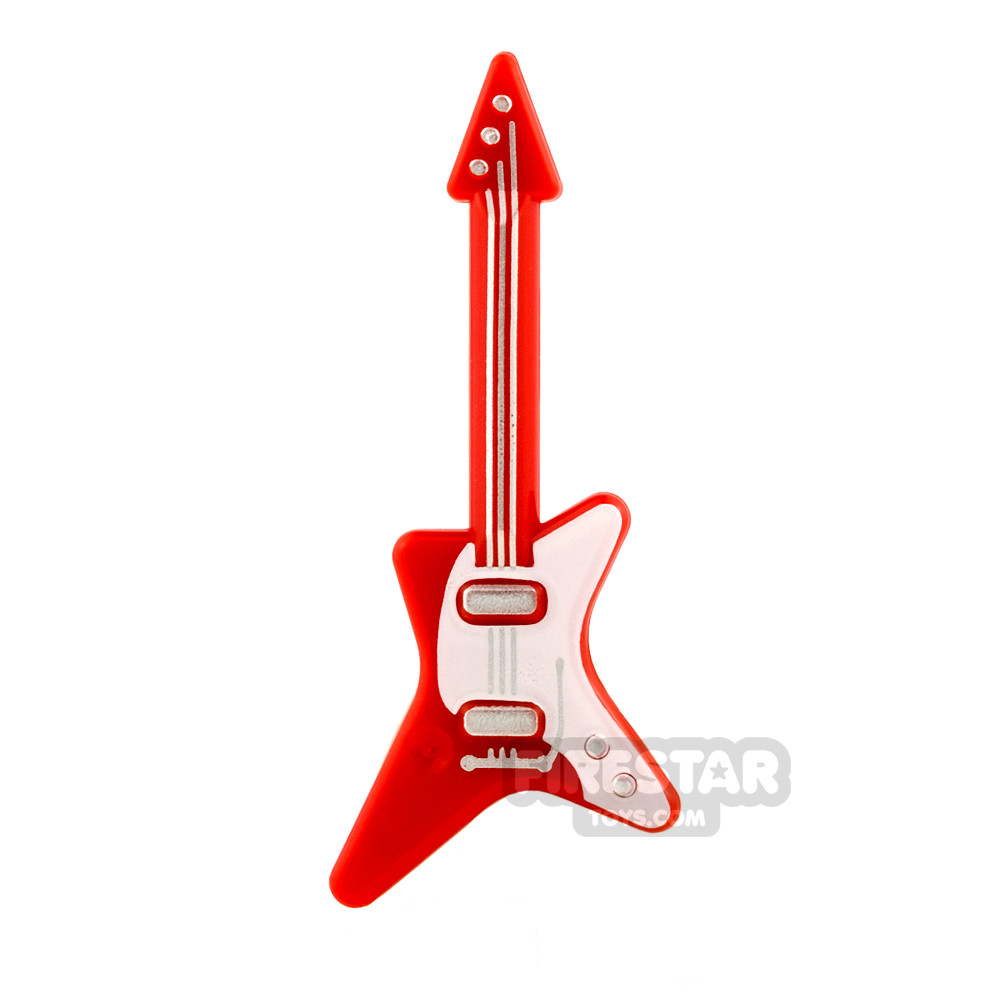 Rot, Rot Music Guitar Electric Neu New 1 X lego 11640 Musik Gitarre 
