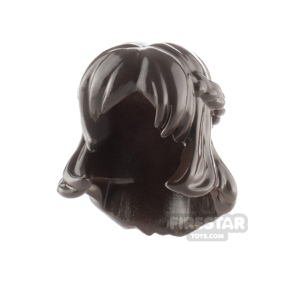 additional image for Minifigure Hair Mid Legth with Waterfall Braid