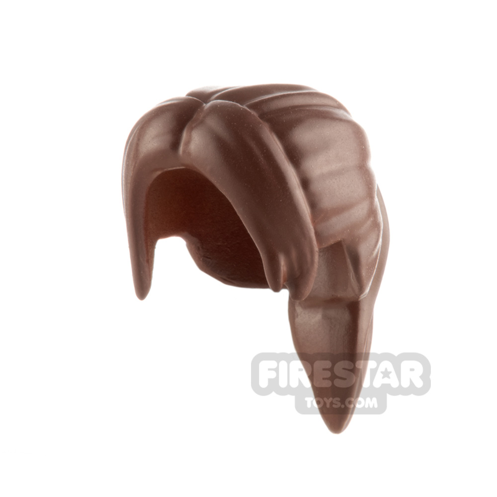 additional image for Minifigure Hair Ponytail with Bangs