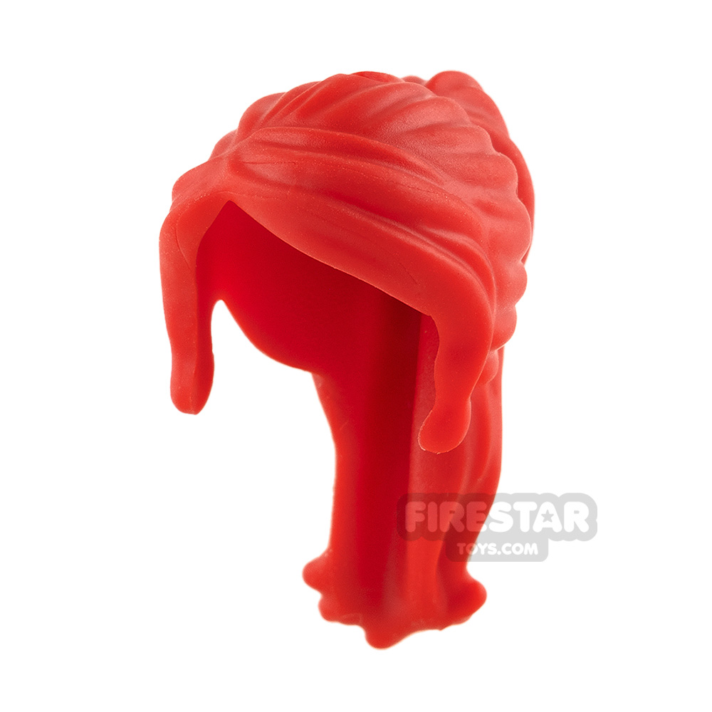LEGO Hair Ponytail Long with Side BangsRED
