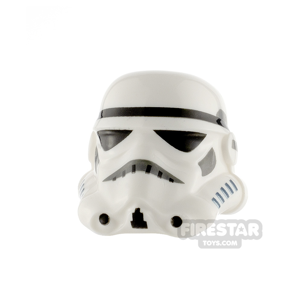 LEGO Stormtrooper Helmet Dotted MouthWHITE