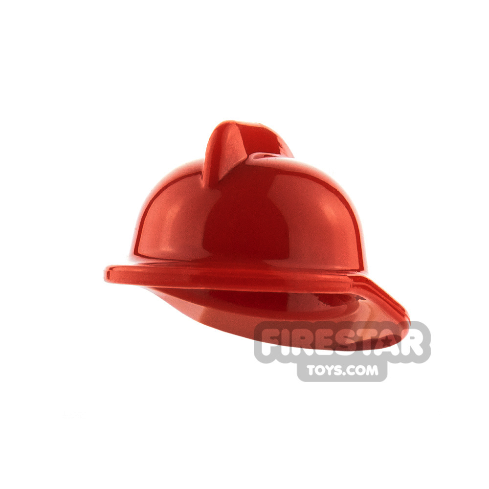 LEGO 3834 NEUWARE 4 x Feuerwehrhelm dunkelrot Dark Red Fire Helmet 